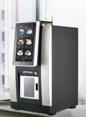 Borðtopp kaffivél heitt drykkur sjálfsalandi snertiskjár 14 tommur